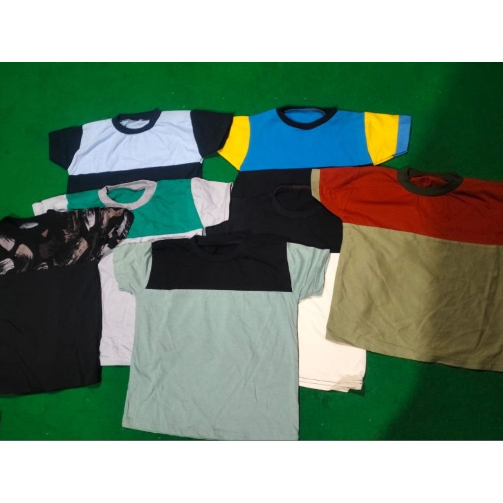 obral grosir cuci gudang kaos harian anak