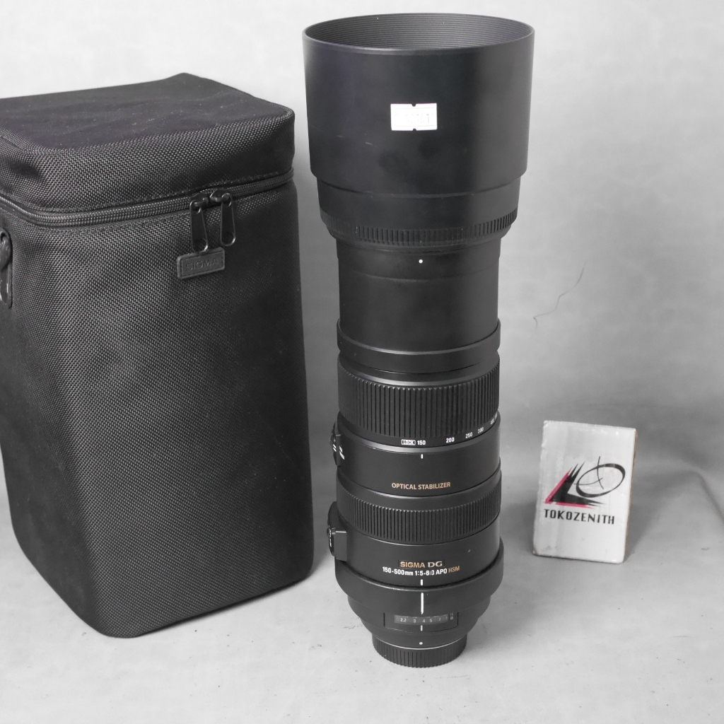 Sigma APO 150-500mm f5-6.3 DG HSM for Nikon - Lensa TELE Sport - R02161