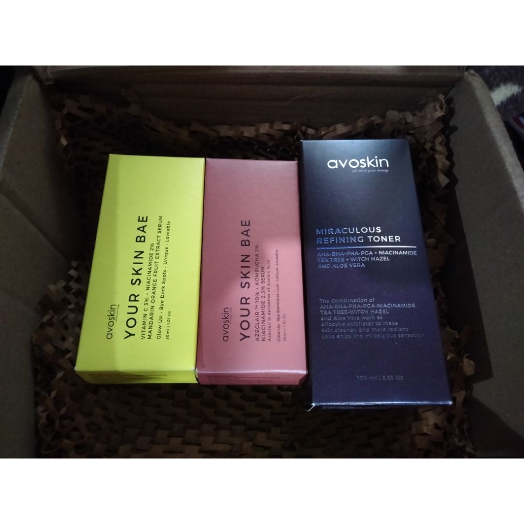 Avoskin Serum Vit C & Serum Azeclair