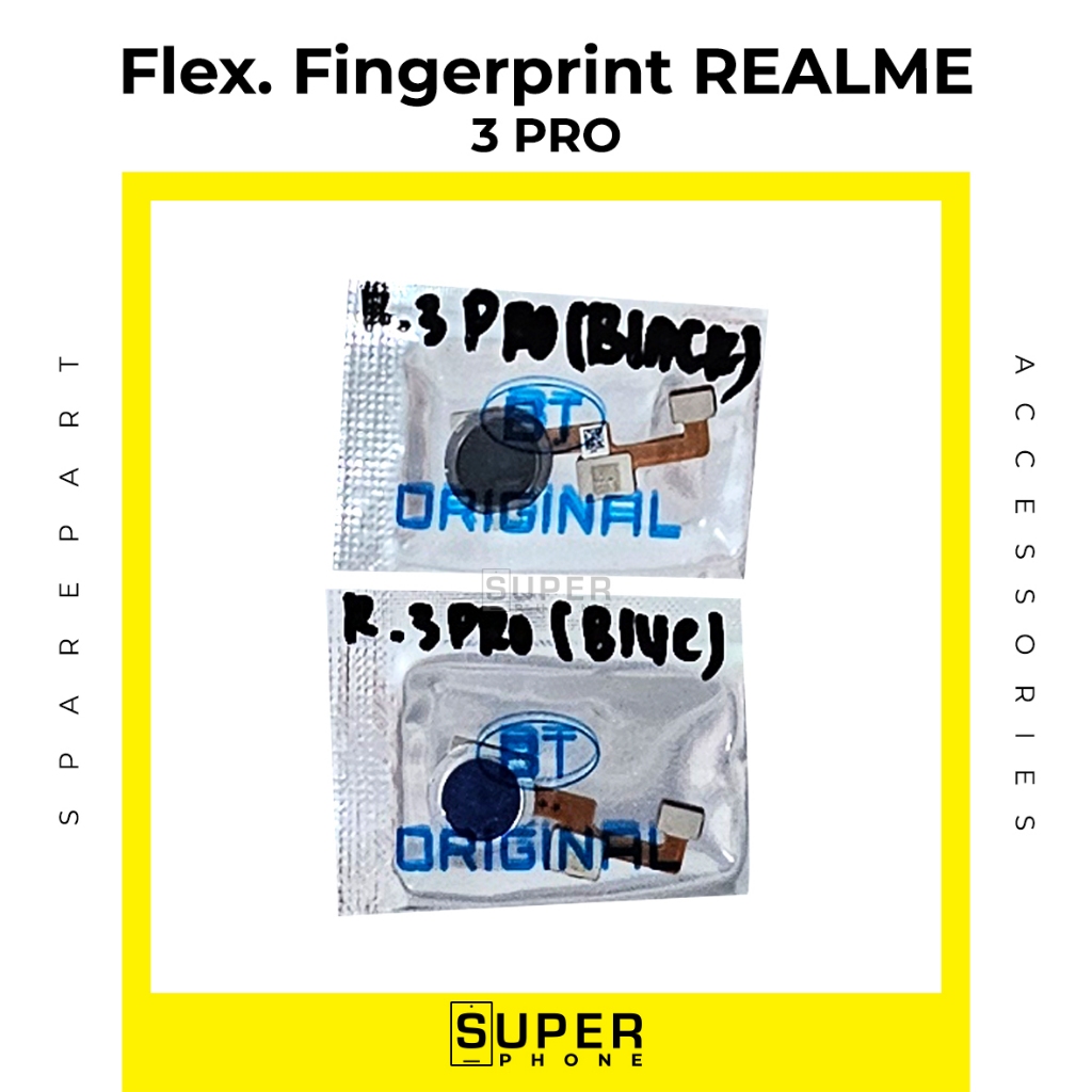 Fingerprint REALME 3 PRO Sidik Jari