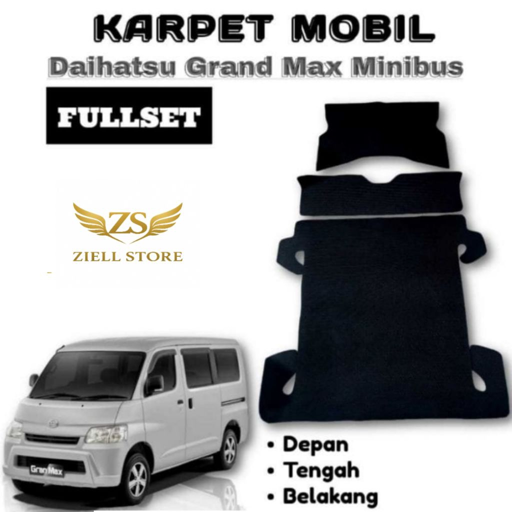 KARPET MOBIL DAIHATSU GRAND MAX MINIBUS FULLSET