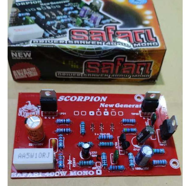 KIT DRIVER POWER SAFARI MONO 400W SCORPION