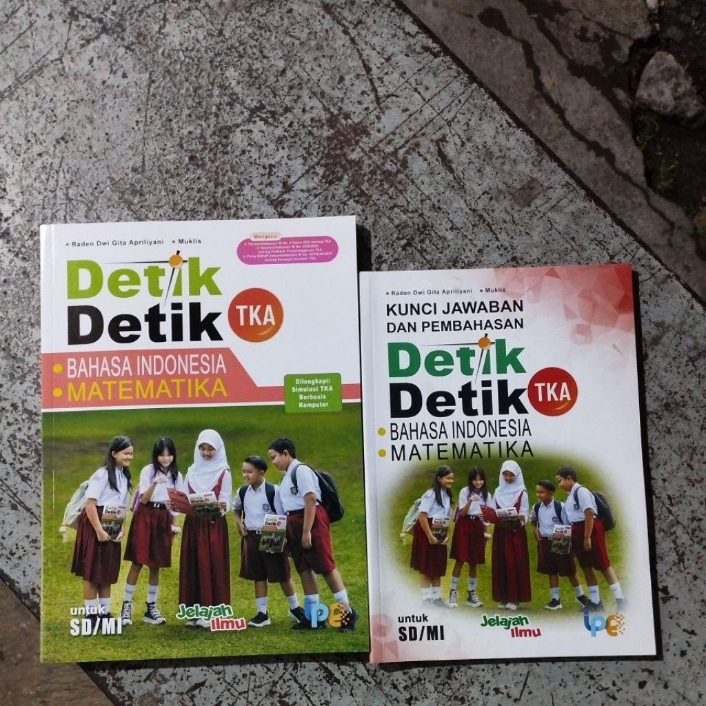 DETIK DETIK TKA SD + KUNCI JAWABAN  INTAN PARIWARA