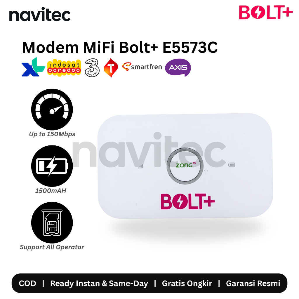 Mifi Modem wifi BOLT+ E5573C
