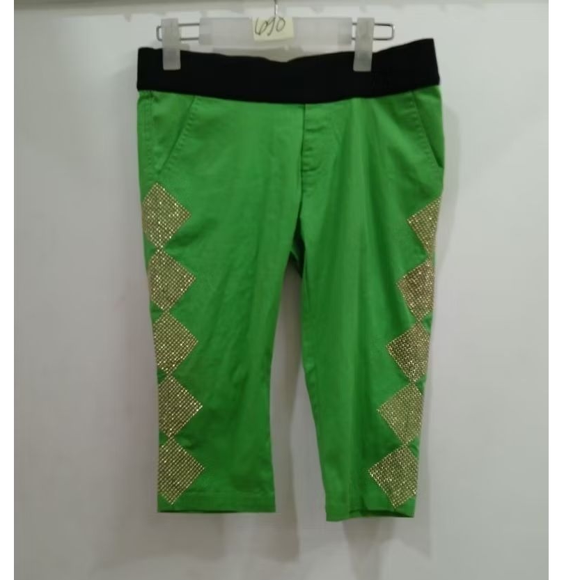 (690) CELANA 3/4 HIJAU NEON