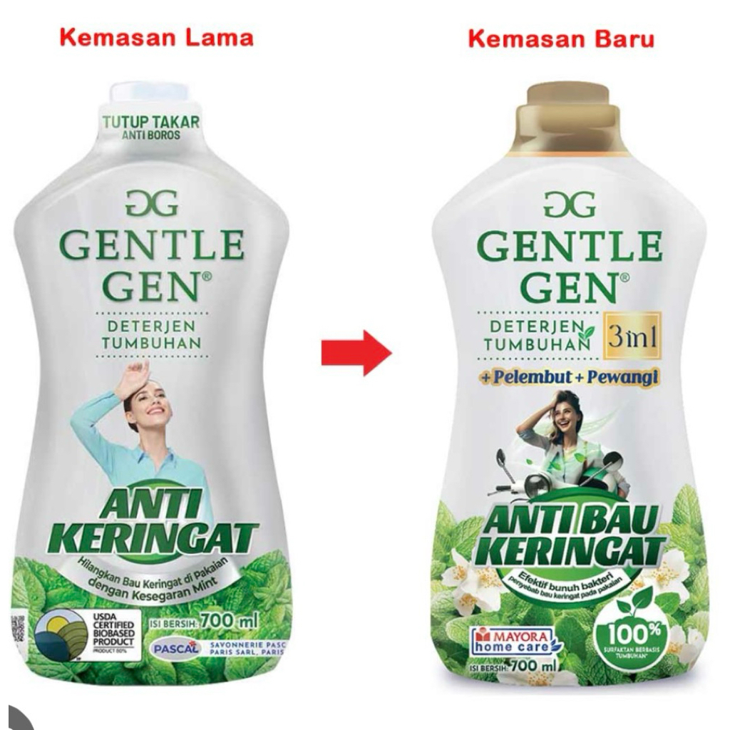 Gentle Gen sabun cuci cair