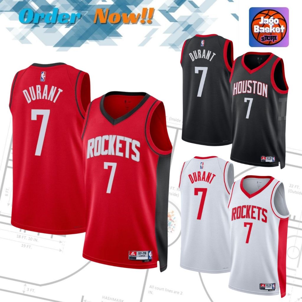 Jersey basket Houston Rockets Kevin Durant #7