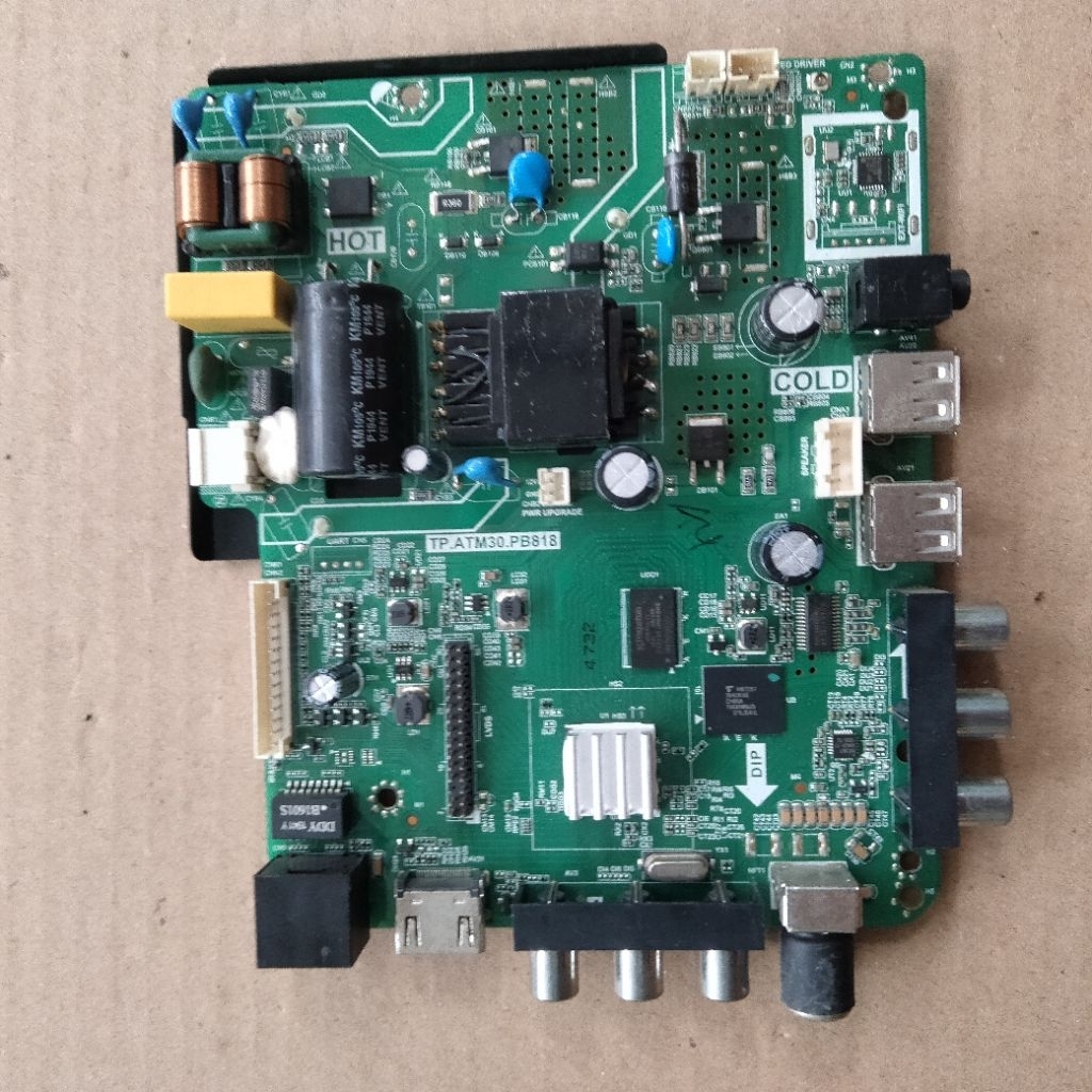 mb mobo mainboard led tv VENUS V32-SMTV original cabutan normal