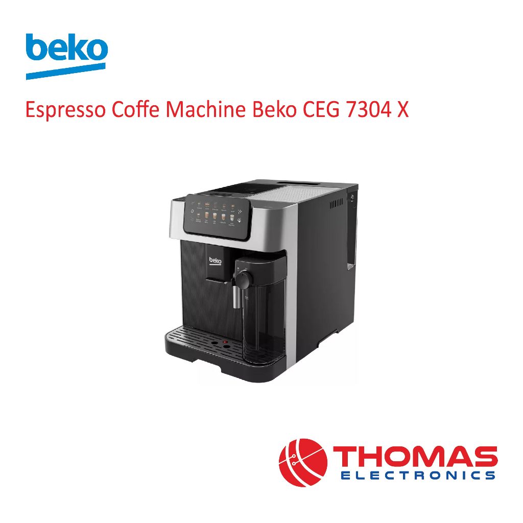 Mesin Pembuat Kopi Espresso 19 Bar Beko CEG7304X CEG 7304 X Espresso Coffee Maker Garansi Resmi