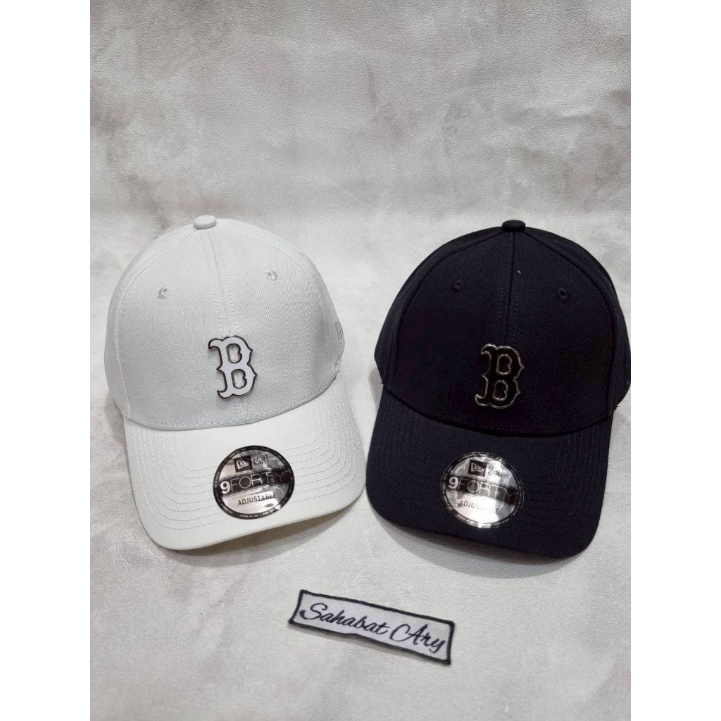 Topi Baseball MLB Boston Logo B Metal