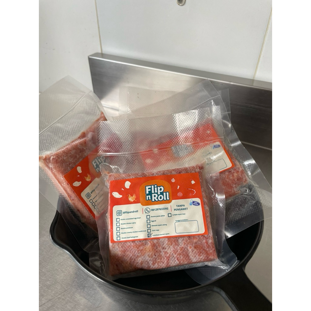 Luncheon Kornet Ayam frozen