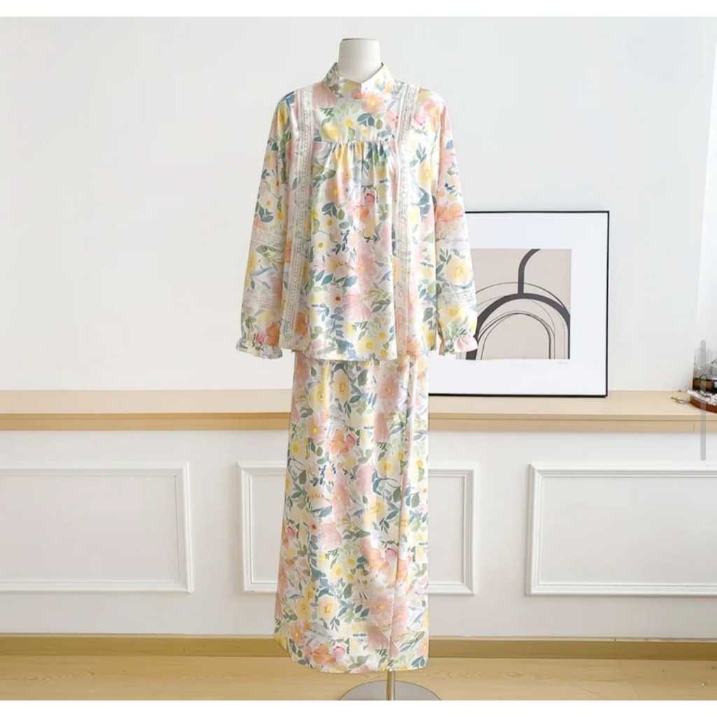 BAJU KURUNG MALAYSIA FLORAL//JASTIP BAJU KURUNG MALAYSIA