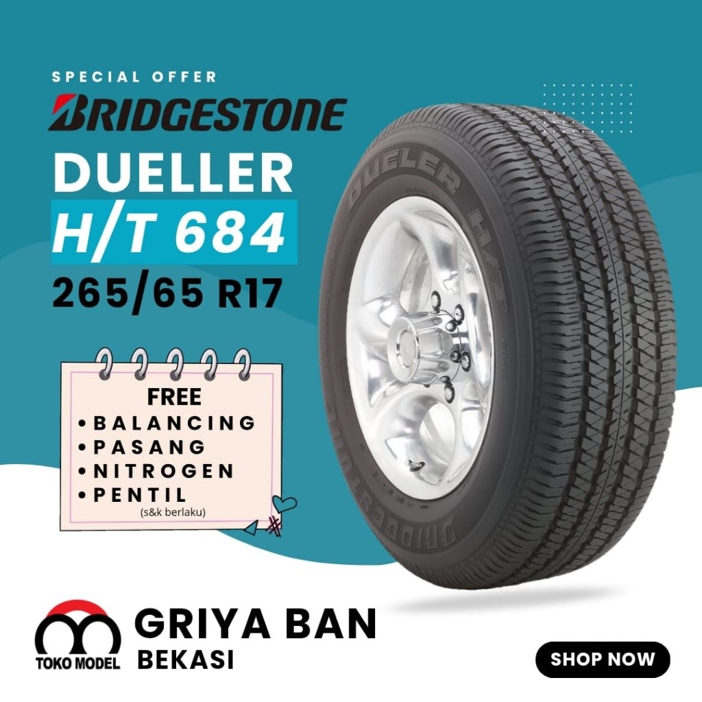 Bridgestone Dueler D684 265/65 R17