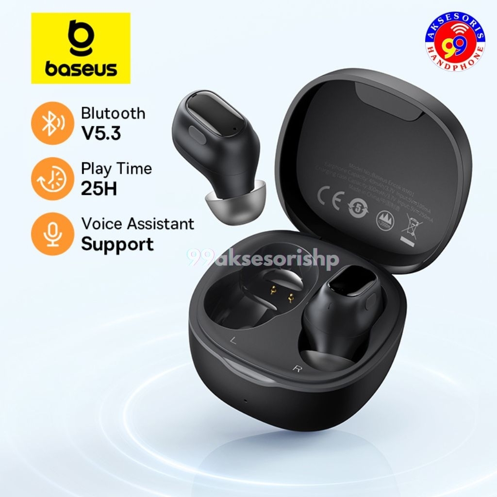 TWS/ HEADSET BLUETOOTH BASEUS WM01