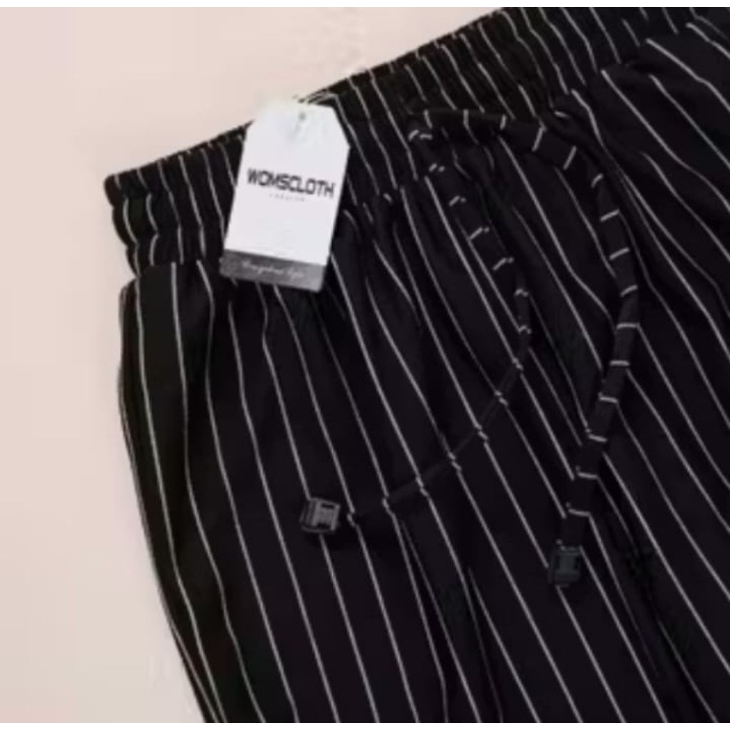 Everyday Pants-Stripe Pante -Stripe Pants Wanita