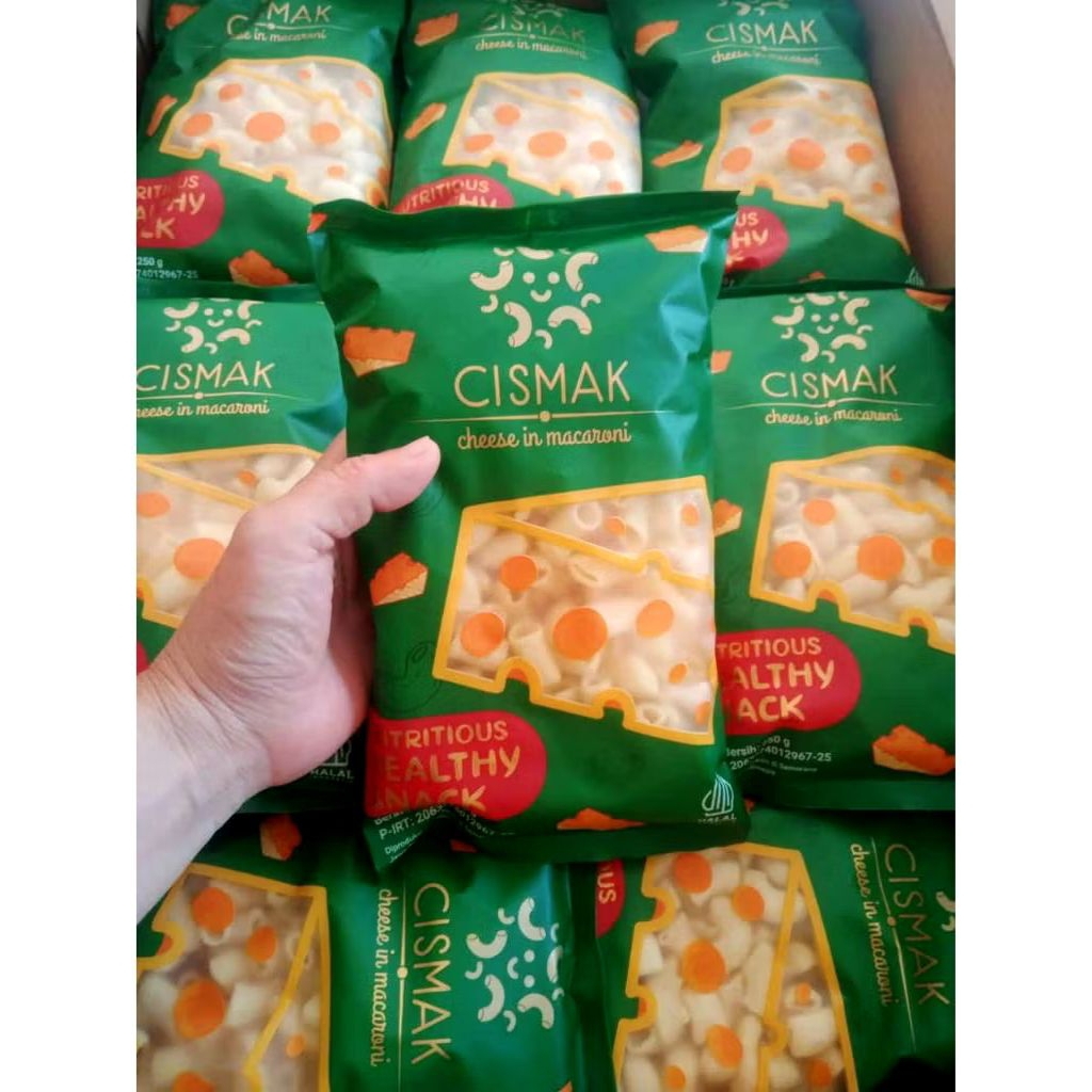 CISMAK MAKARONI KEJU 250 GRAM MAC CHEESE MACARONI