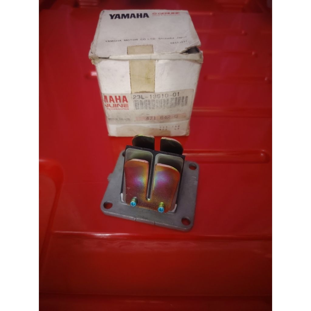 ISAPAN MEMBRAN KOMPLIT PLAT LIDAH RXKING RX KING ORI ASLI ORIGINAL YAMAHA JAPAN NOS