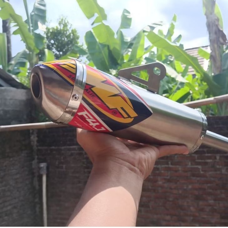 fmf f.4 for motorcycle 2 stroke stainless inlet 28 mm arraster fmf f.4