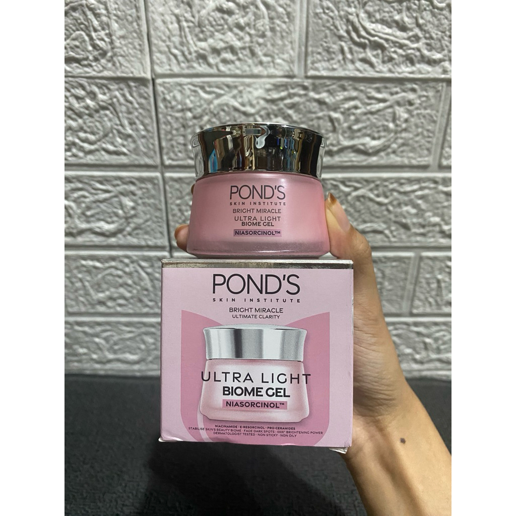 PONDS ULTRA LIGHT BIOME GEL MOISTURIZER