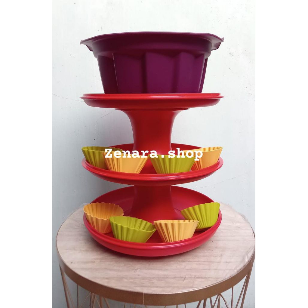 Tupperware silicon baking//silicon cup cake