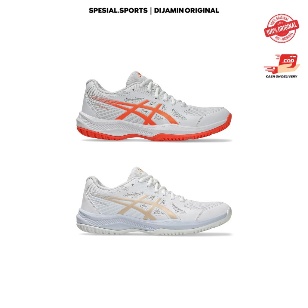 Asics UPCOURT 6 Women - Sepatu Tennis Badminton Original