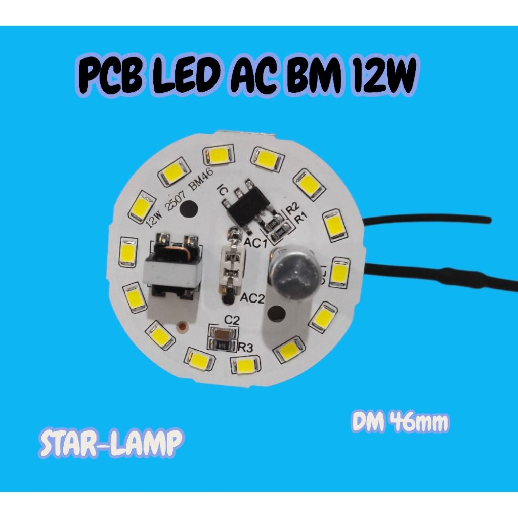 PCB LED AC BM 12W