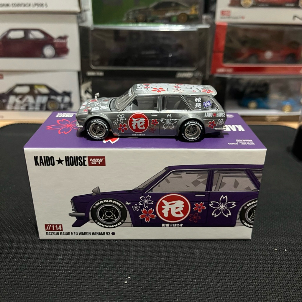 CHASE Kaido House Datsun Kaido 510 Wagon Hanami V3 Purple Ungu