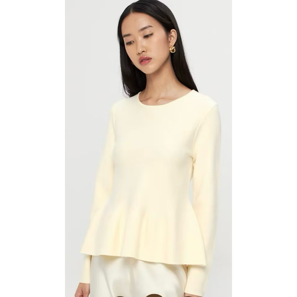 NEW DUMA josette peplum top