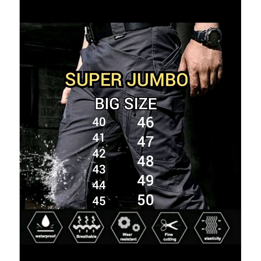 CELANA PANJANG JUMBO PRIA / CALANA CARGO JUMBO / CELANA TACTICAL JUMBO / CELANA POLOS JUMBO