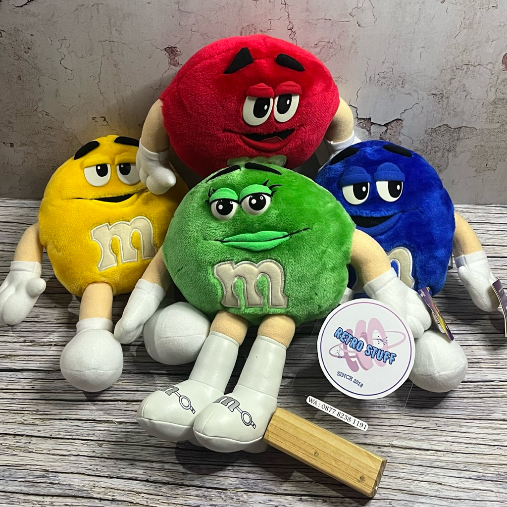 Boneka Karakter MnM Original New Tag