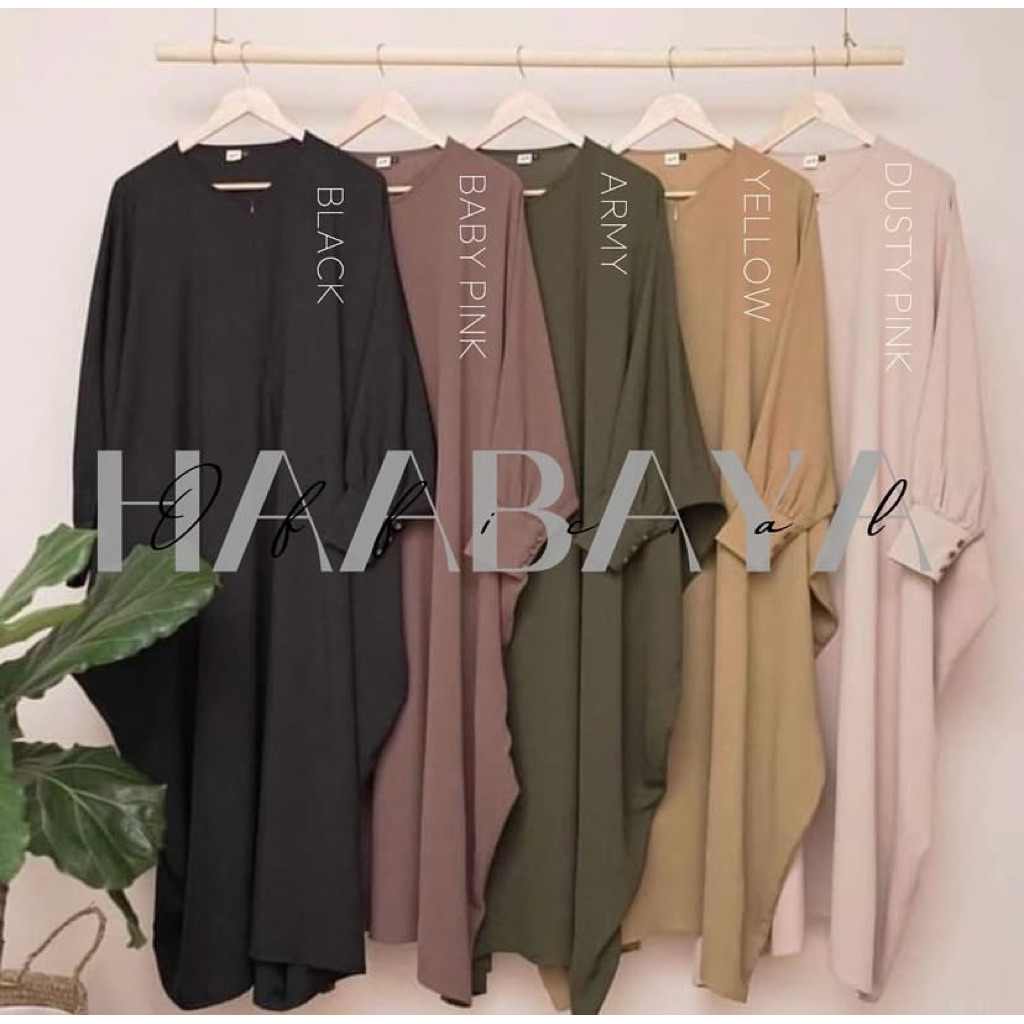 Abaya shafiyyah polos