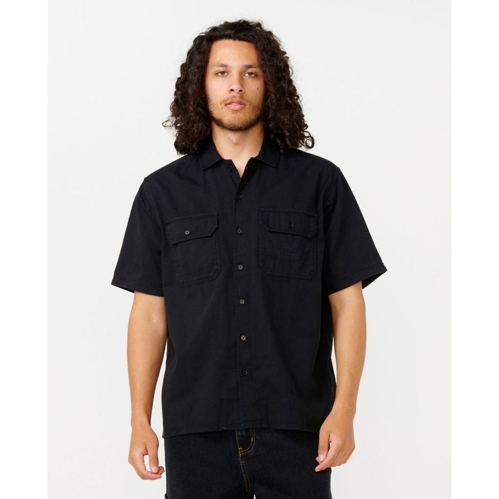 kemeja ripcurl archive shirt black original