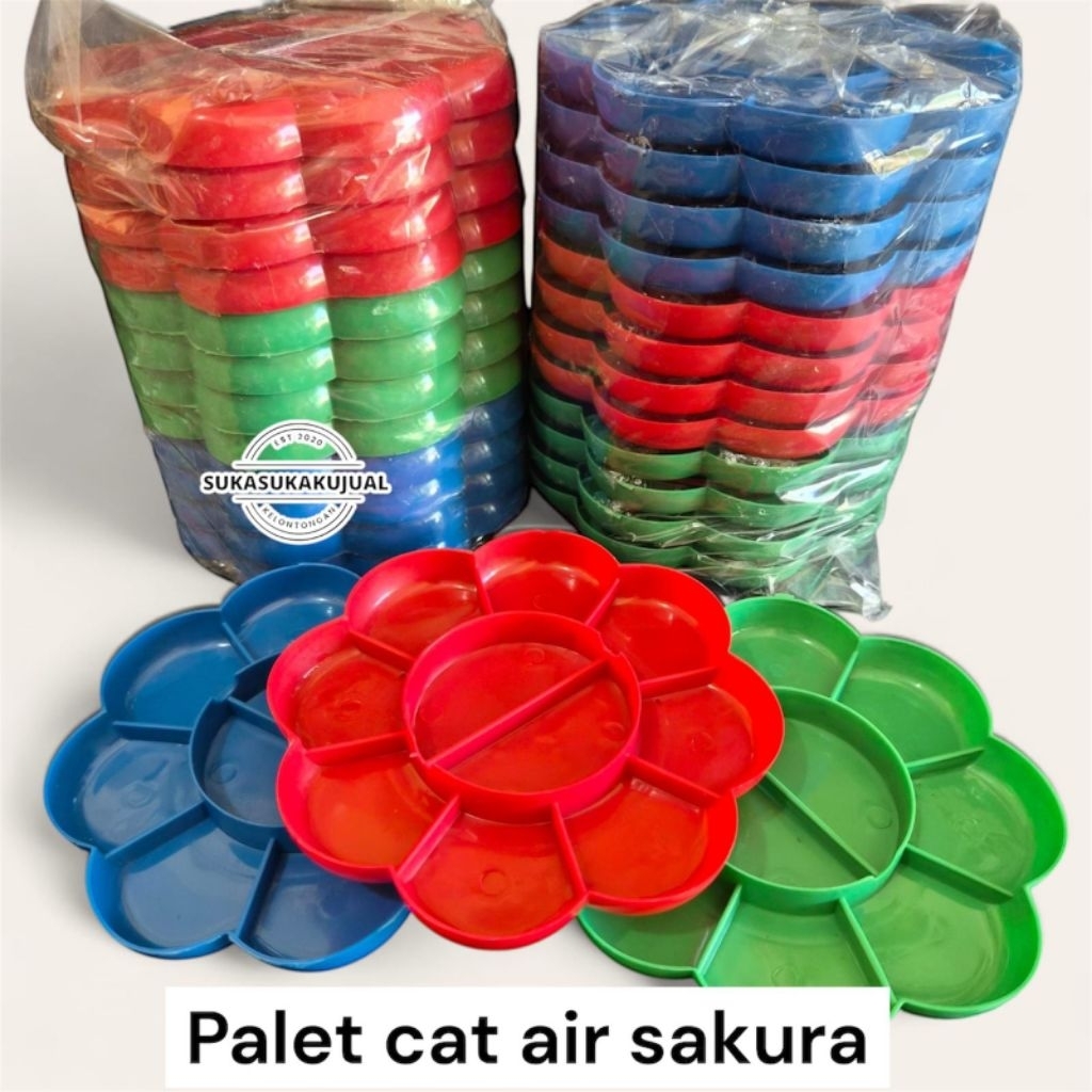 palet cat air sakura satuan