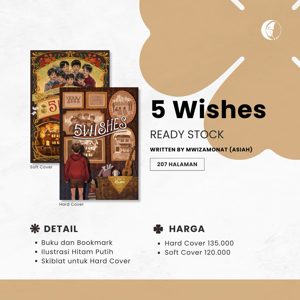 [ READY STOCK ] 5 WISHES BY MWIZAMONAT