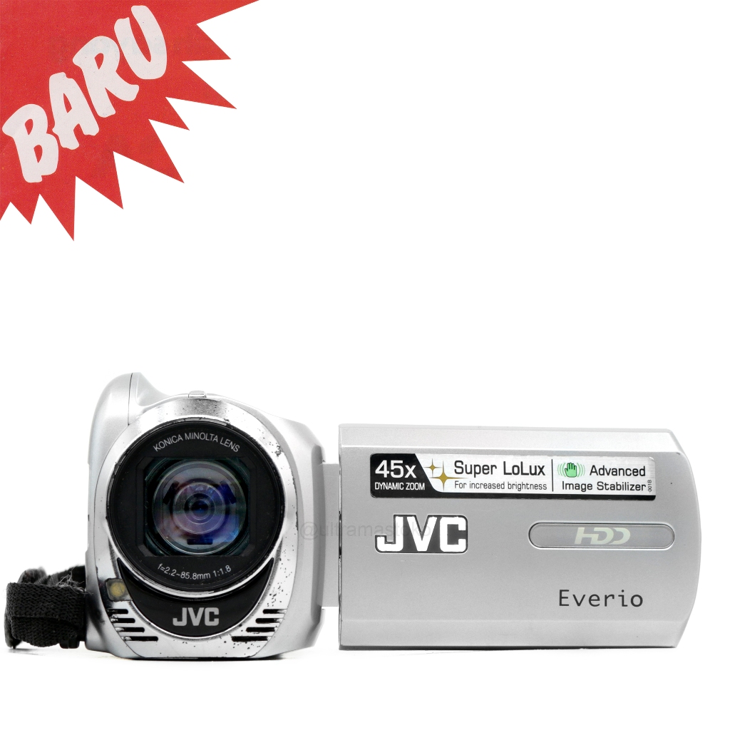 Kamera Video Handycam JVC Everio GZ-MG750 (Perak) Resolusi Standar - Camcorder