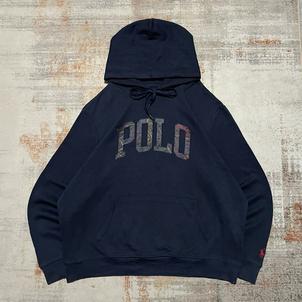 Preloved Hoodie Polo Ralphlauren Paisley