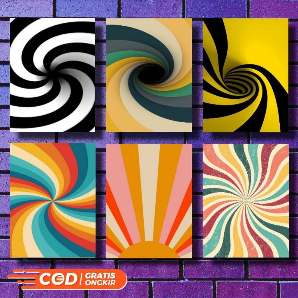 HiASAN DINDING KAYU ILUSI MATA