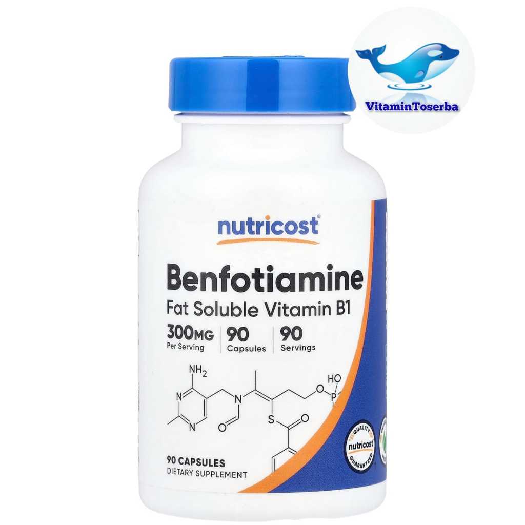 Nutricost Benfotiamine 300 mg 90 Capsules