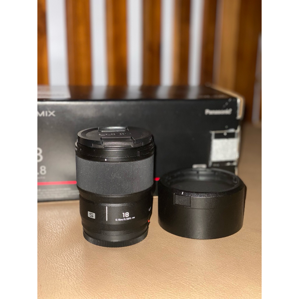 Lensa Lumix s 18mm f1.8 for Lumix Mount Second
