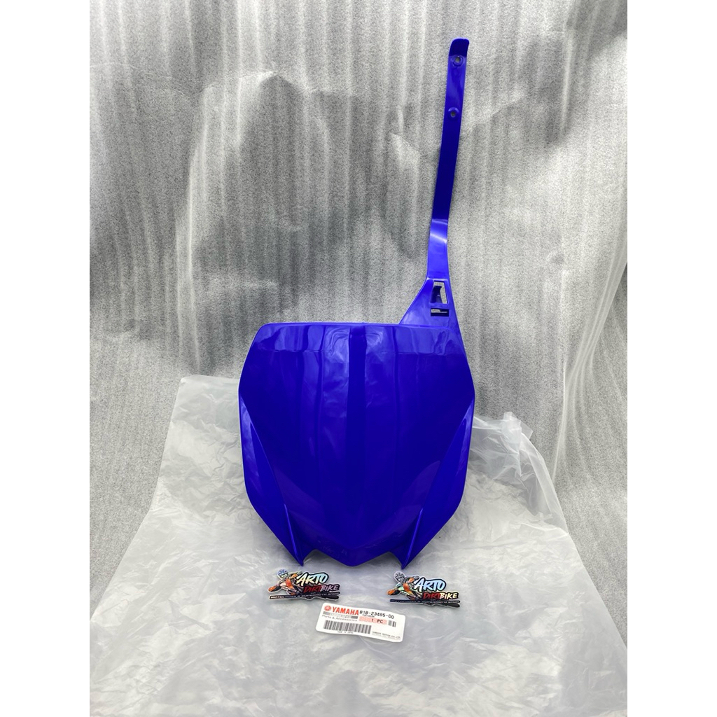 papan nomor YZ 125 original yamaha genuine part