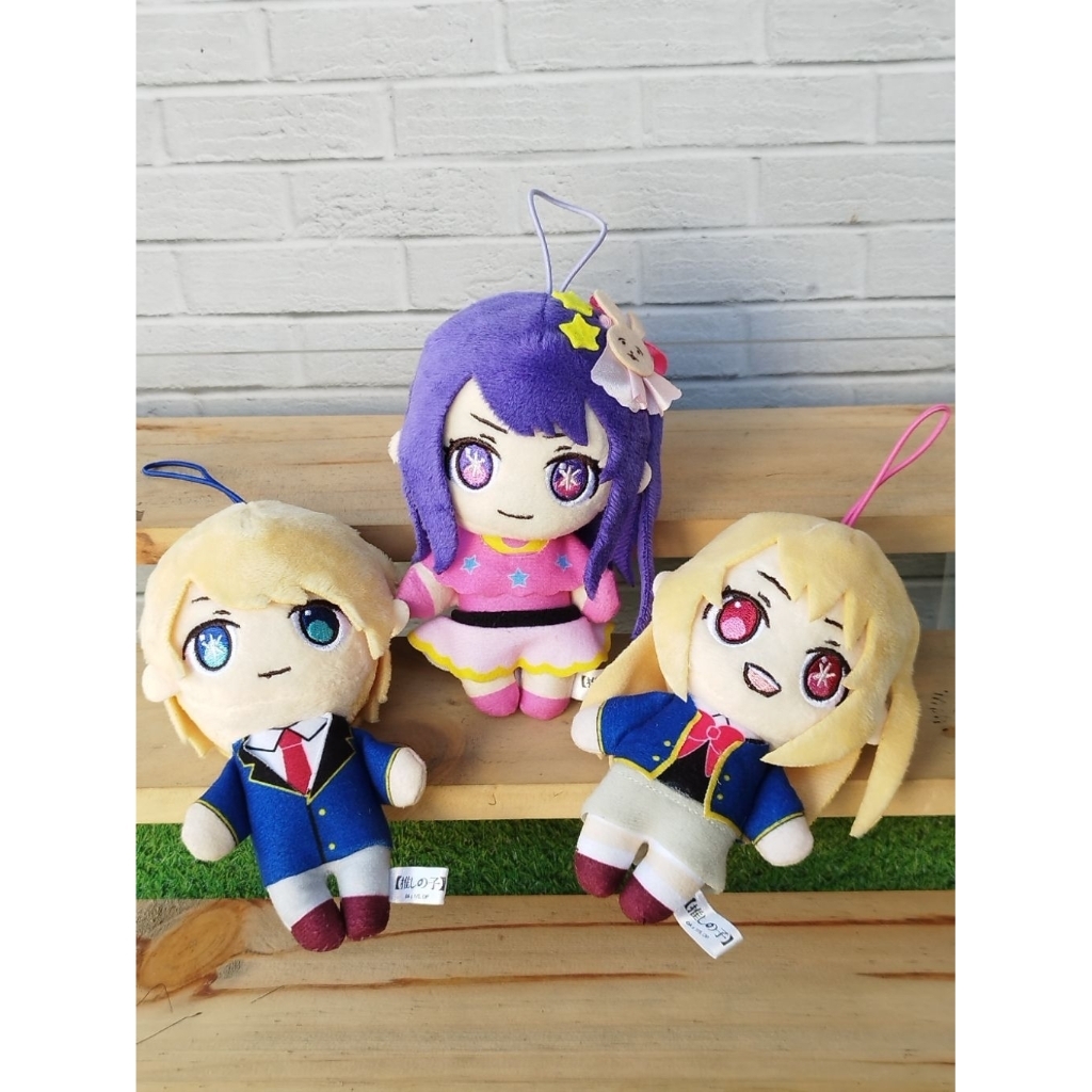 Boneka Plush Anime Oshi no Ko [ Ai - Ruby - Aqua Hoshino ] Original