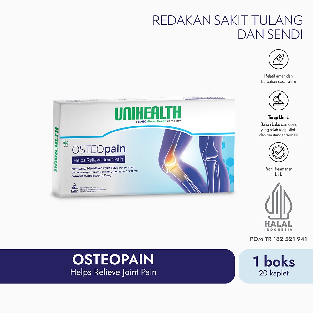 OsteoPain - Redakan Sakit Tulang dan Sendi - UNIHEALTH