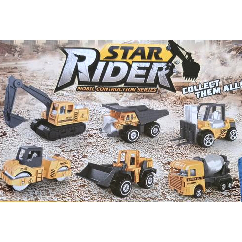Mainan Diecast Construction Series (Star Rider)