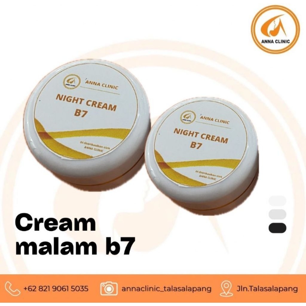 NIGHT CREAM B7/ Acne skin
