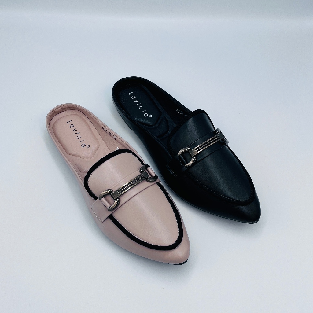 Laviola 4960 MSH - Sepatu wanita Flat Shoes Mules