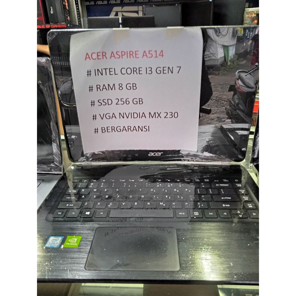 LAPTOP ACER seken berkualitas bergaransi