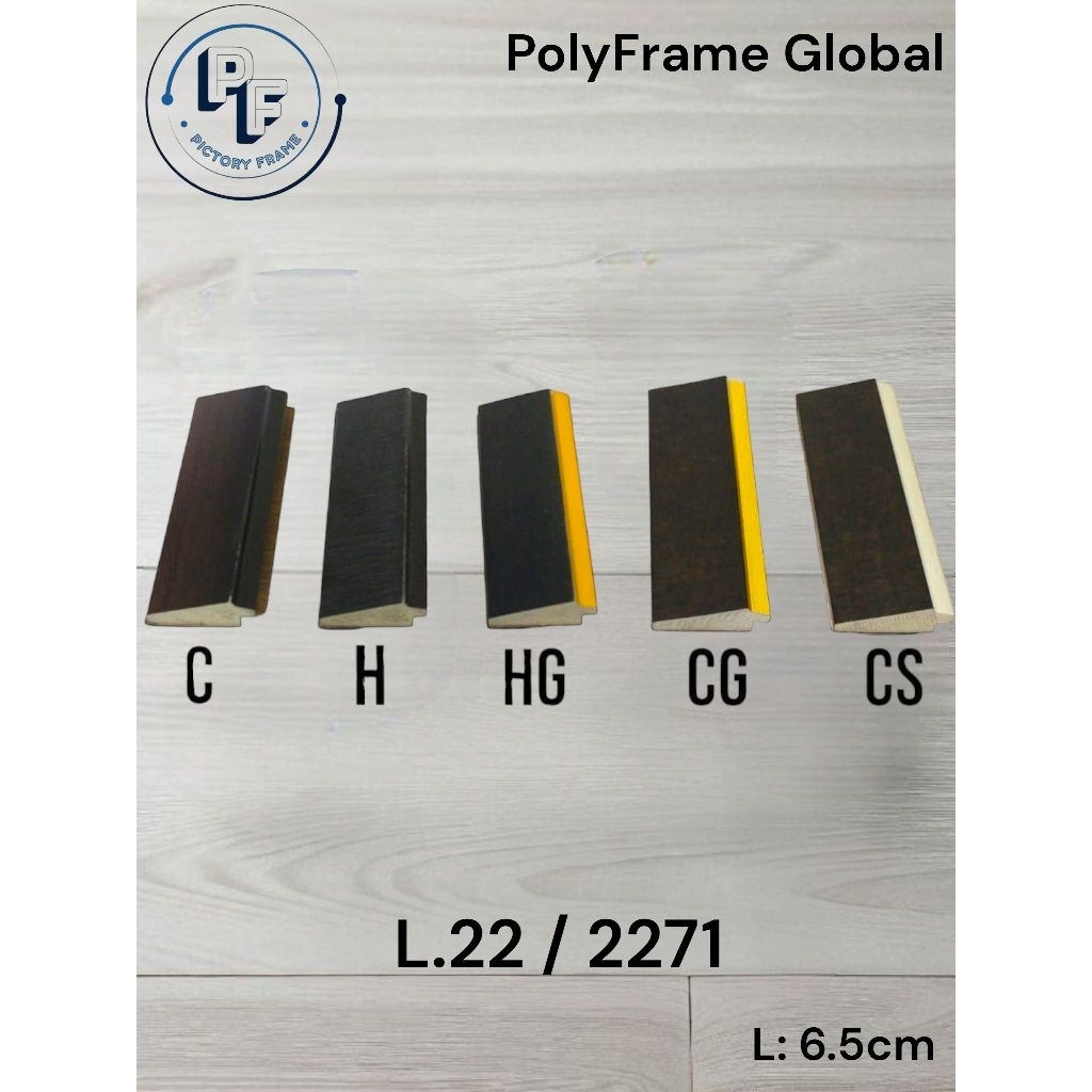 Batangan Bingkai Minimalis L.32/2271 (PolyFrame)