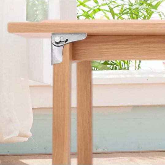 Engsel Siku Lipat Dudukan Siku Meja Kursi Furniture Rumah Super Kuat Serbaguna