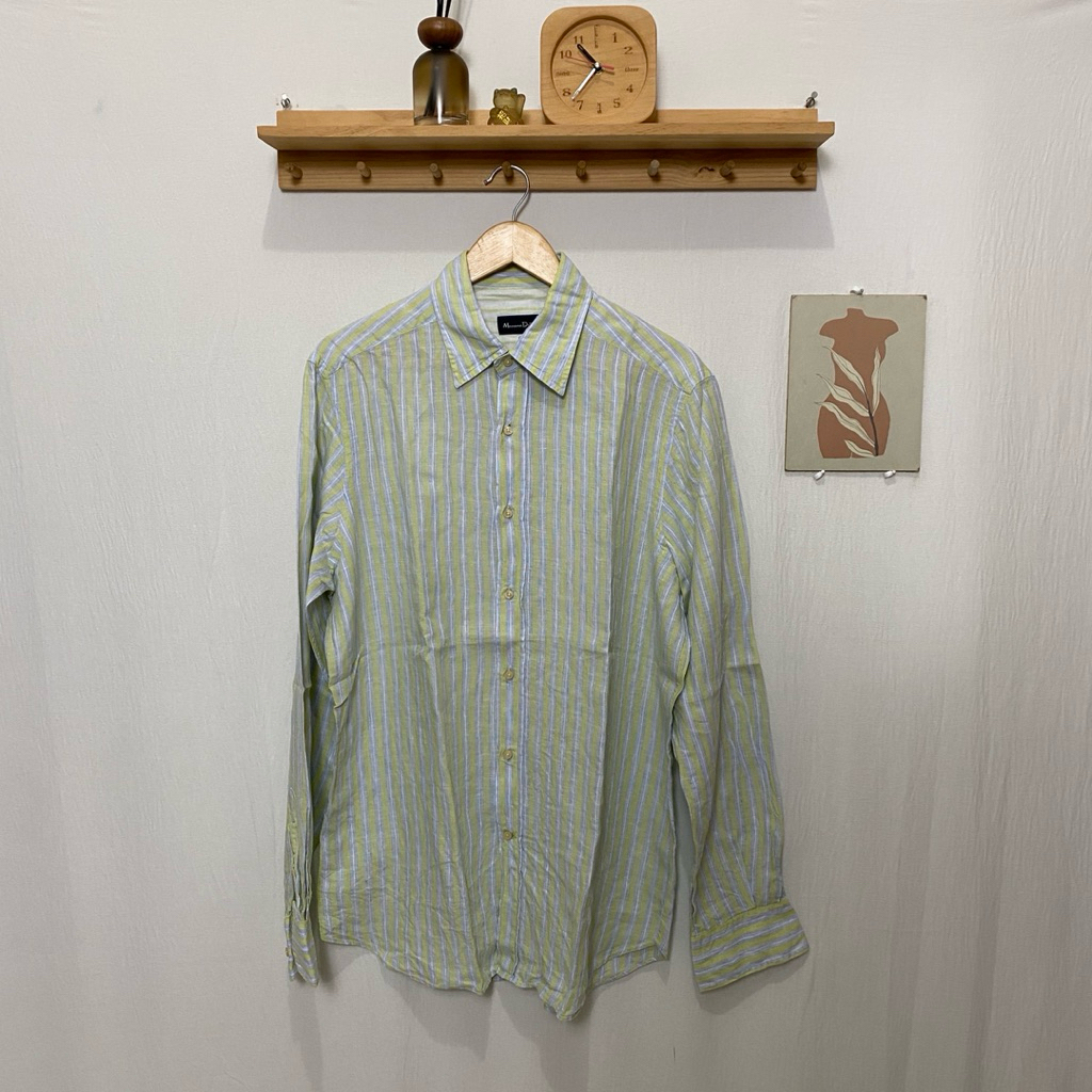 kemeja panjang pria MASSIMO DUTTI original kondisi bagus size L setara XXL