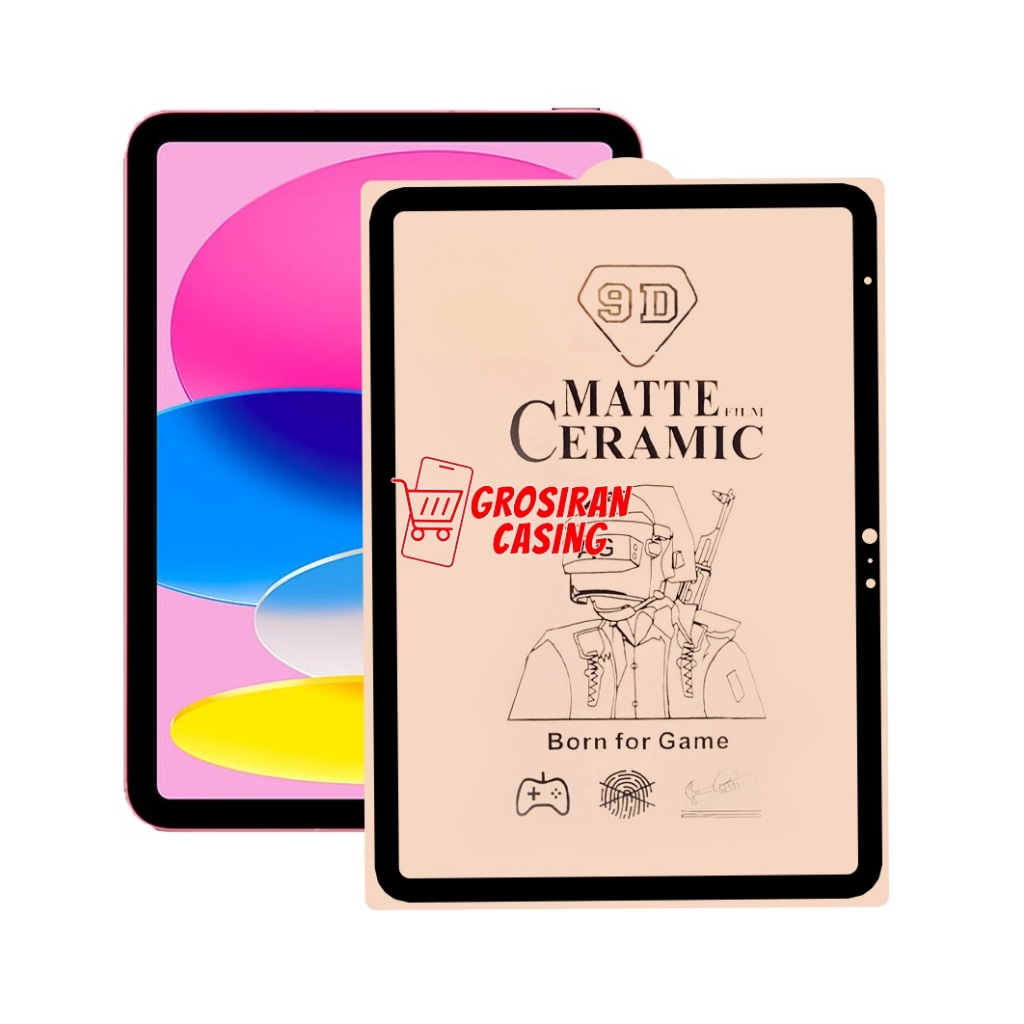 Antigores Tablet Ipad 10 10TH Gen 2022 10.9inci Ipad 2 3 4 Ipad 5 6 Ipad 7 Ipad 8 Ipad 9 10.2 Inci I